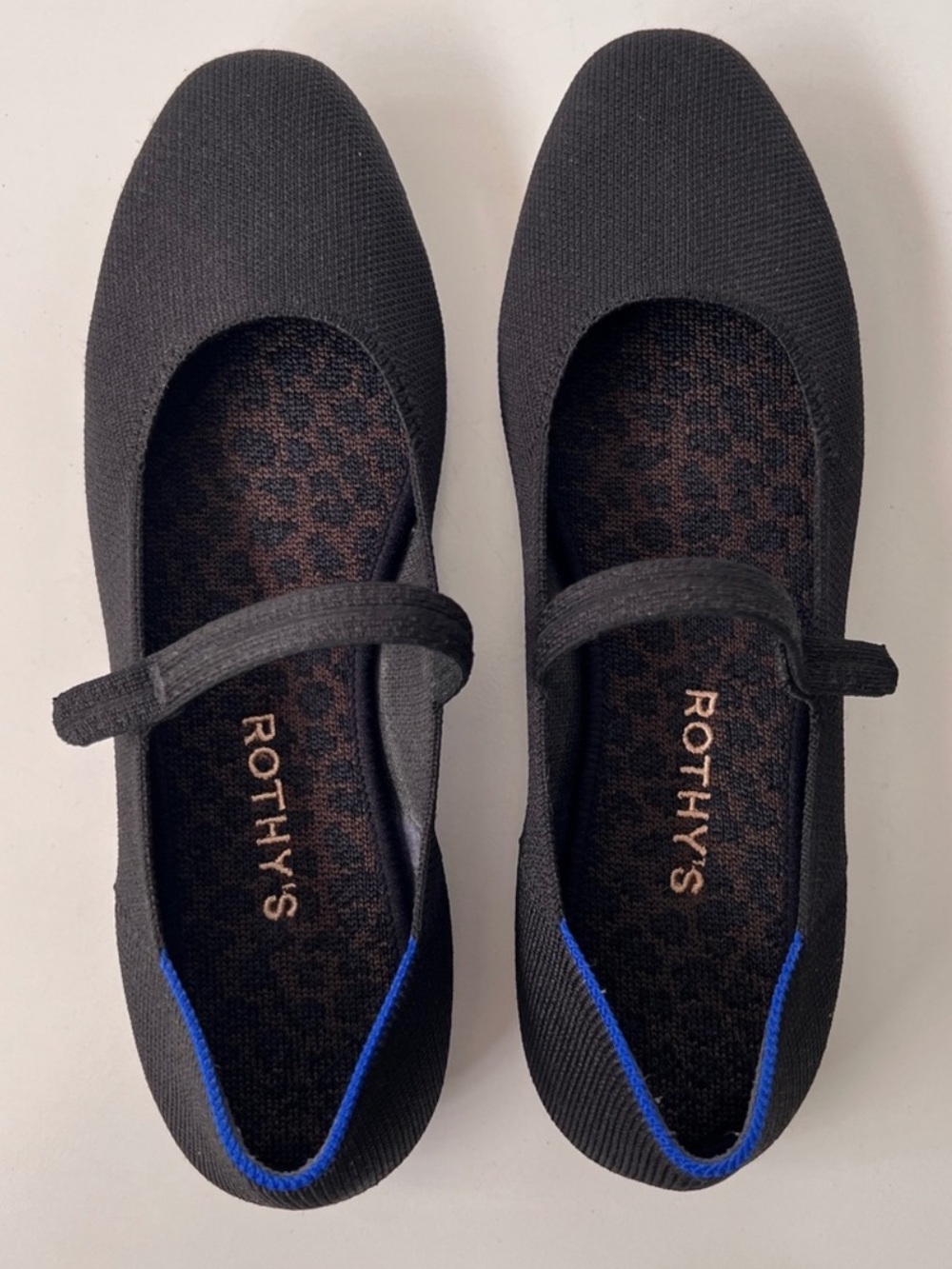 Rothy - The Square Mary Jane - Black - Size 8.5